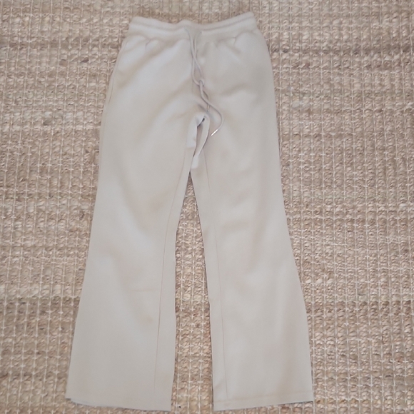 Cozy Cream Lounge Pants - Picture 1 of 3